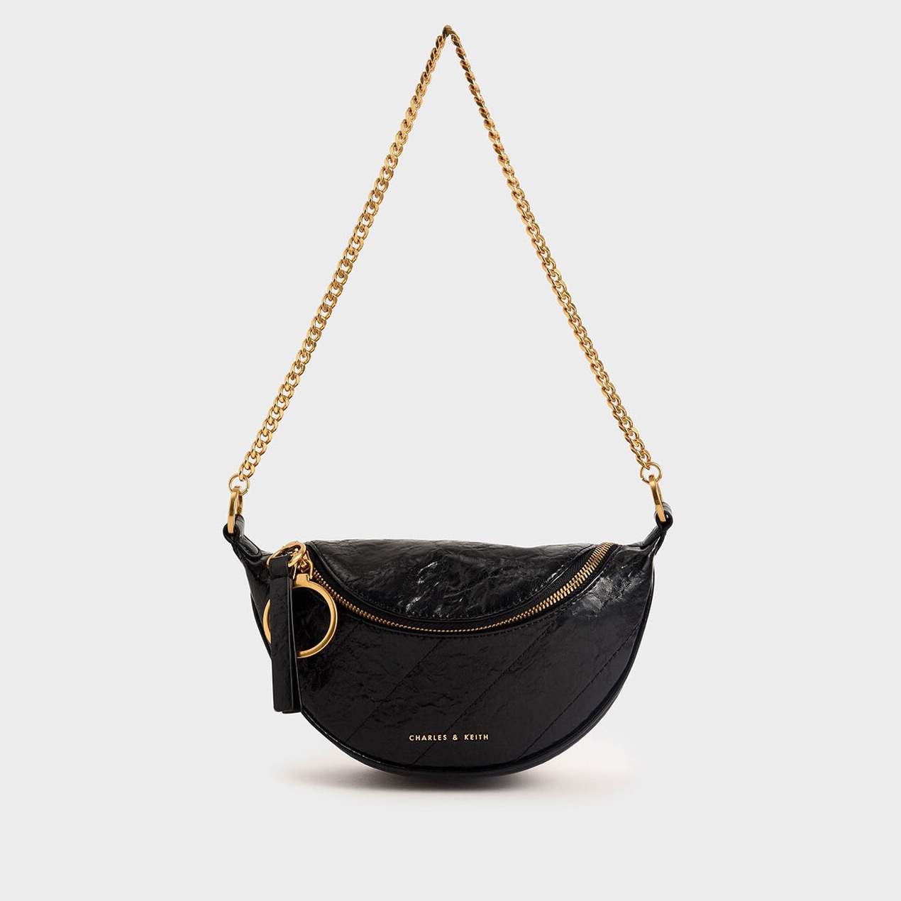 Túi Charles & keith bán nguyệt cực hót