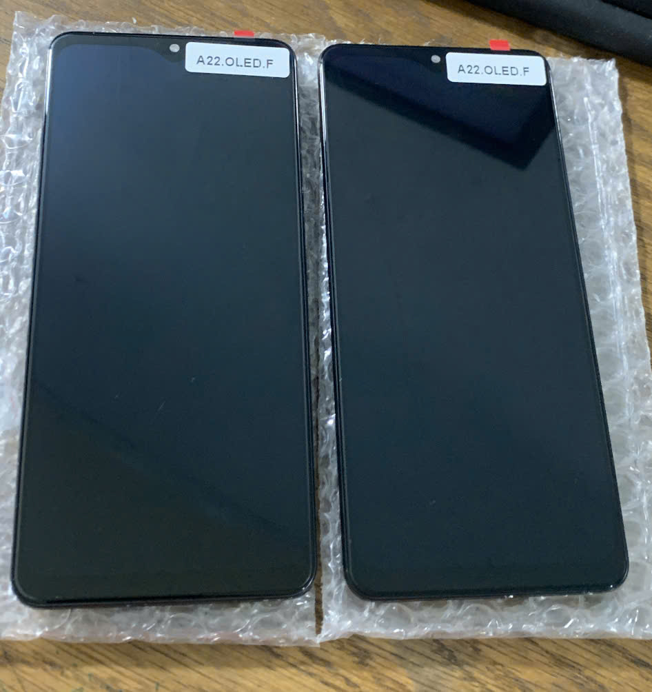 MÀN HÌNH SAMSUNG A22 4G ZIN KHUNG OLED
