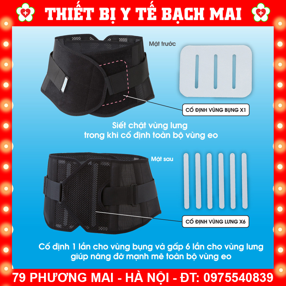 Đai Lưng Nhật Bản Pro Hard Slim Bonbone - sz m 68-85