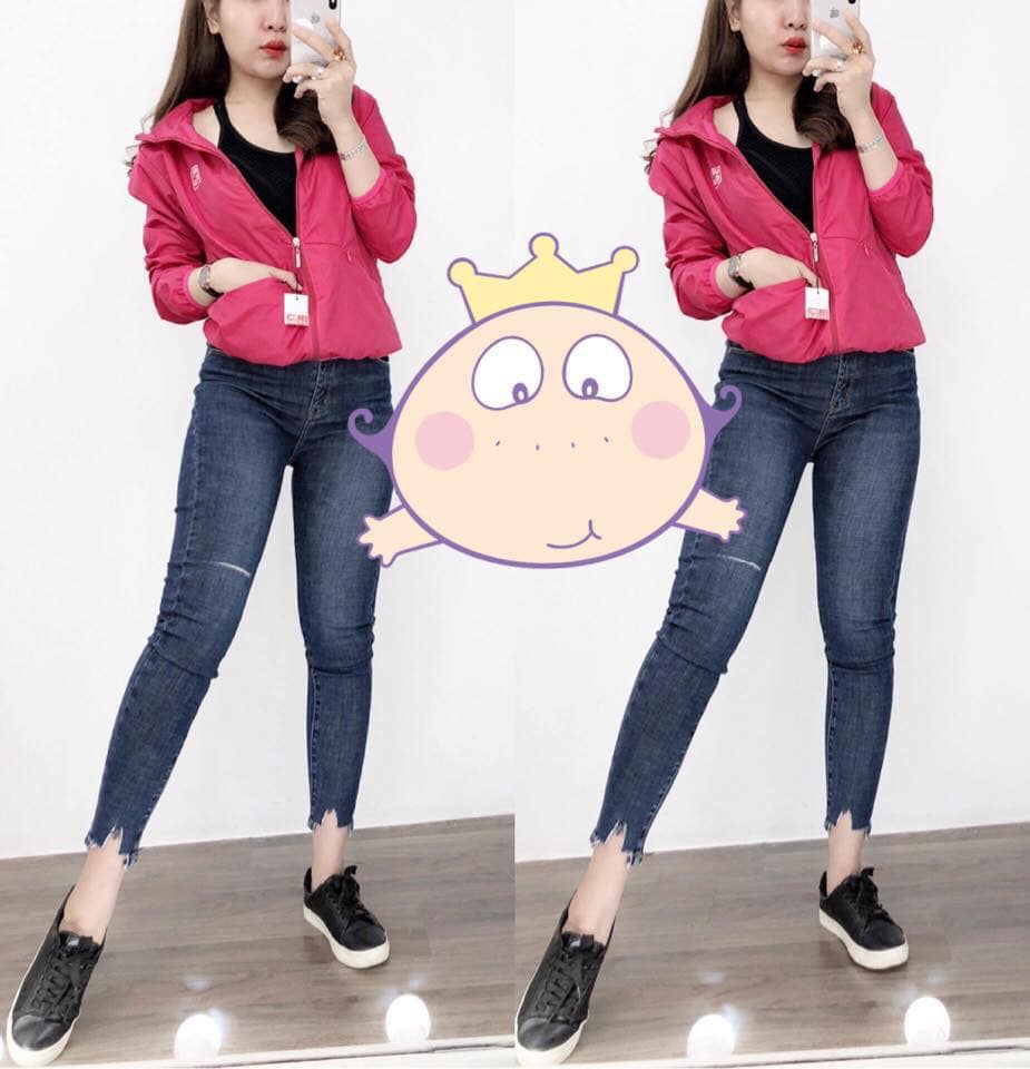Áo khoác dù Uni VNXK (2 lớp chống nước )