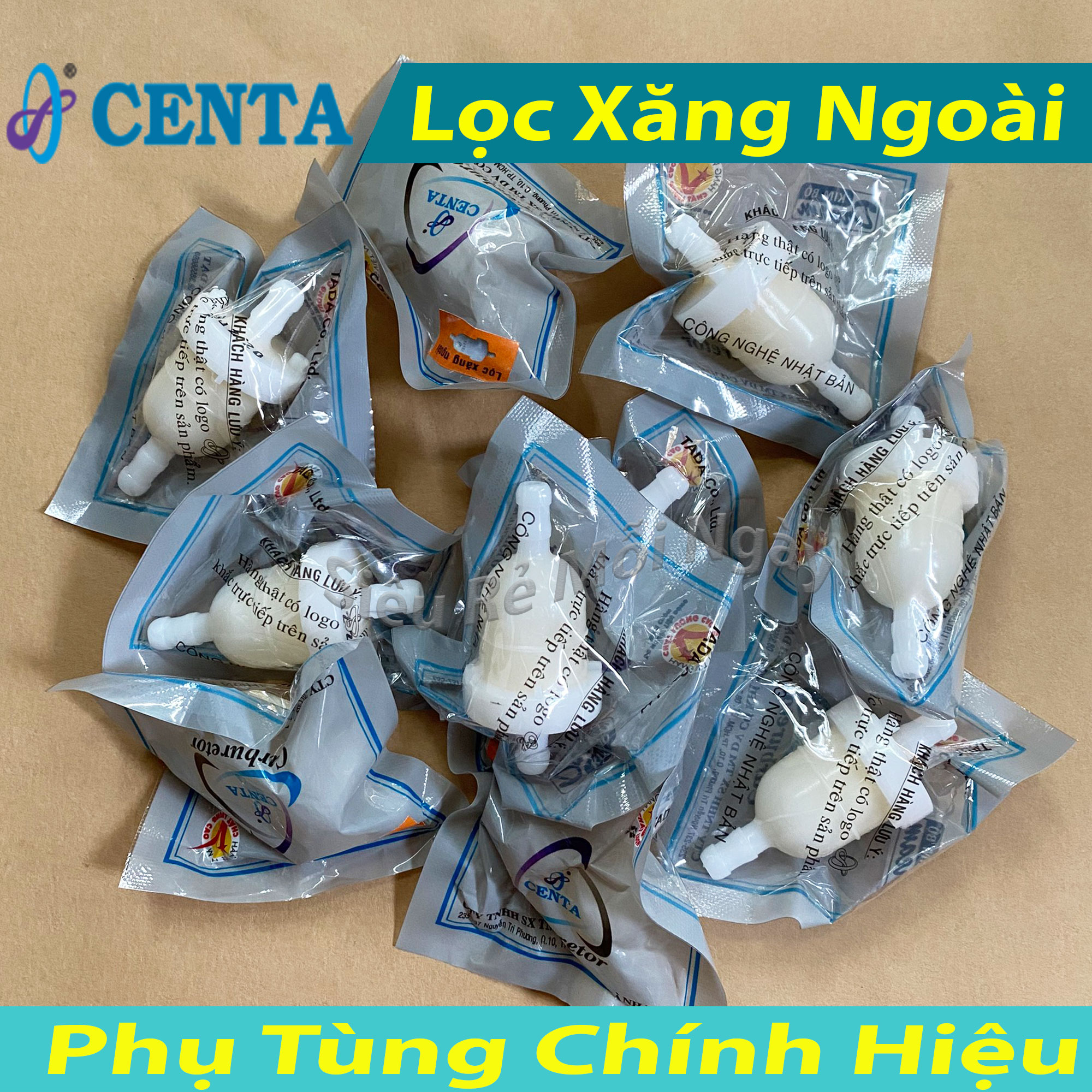 [HCM]Lọc xăng ngoài Centa dùng cho xe máy