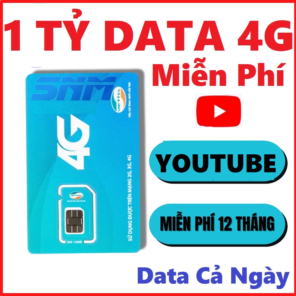 Sim 4G Viettel Trọn Gói 1 Năm Không Giới Hạn DATA Truy Cập Tốc Độ Cao Viettel  12UMAX90 / 12Umax70 / 12MXH100 / 12ST60N / 6MXH100 / 12V90B 6MXH80Y Thả Ga xài internet Miễn Phí FREESHIP - CHƯA KÍCH HOẠT