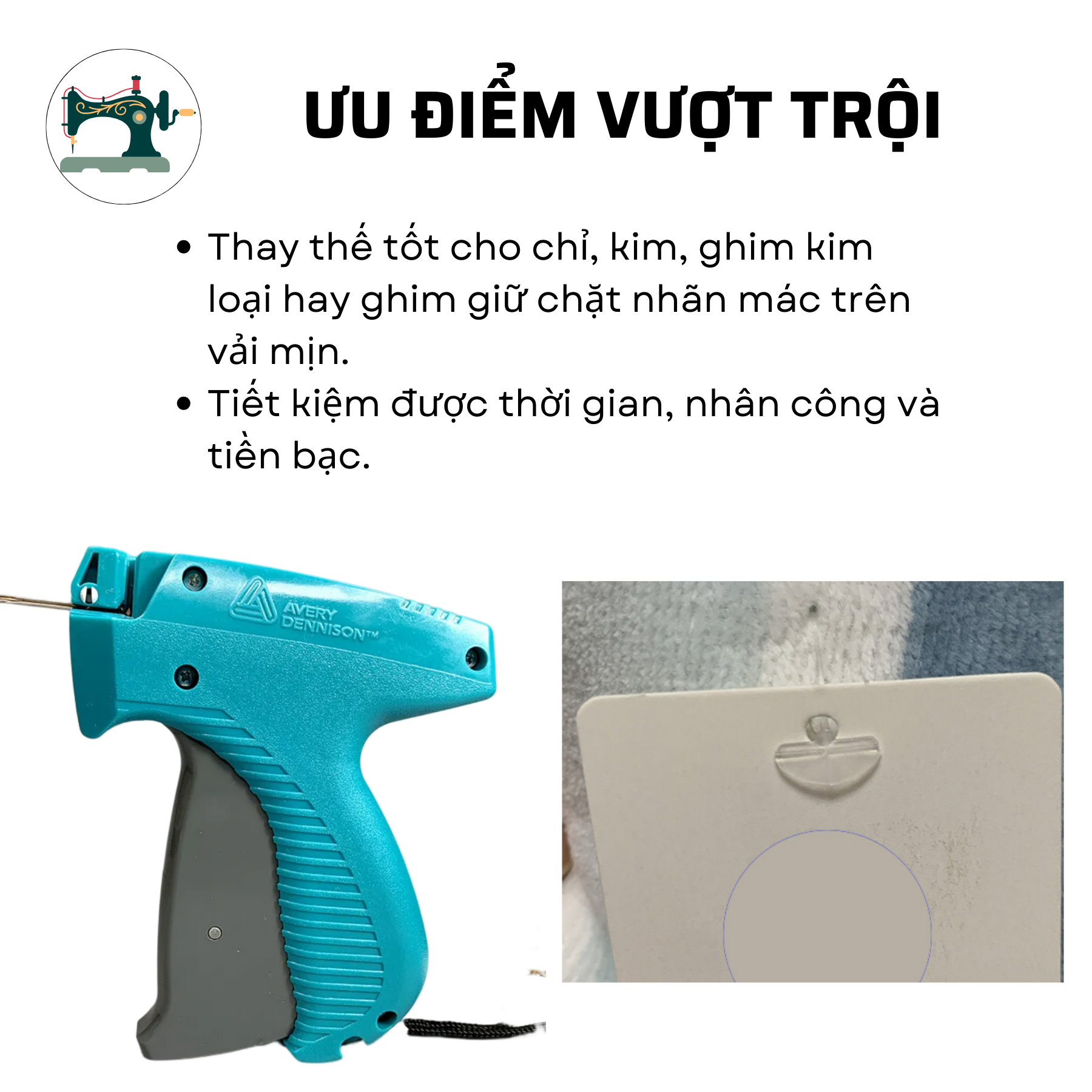 Máy Gắn Nhãn Mác Cao Cấp Avery Dennison 10651