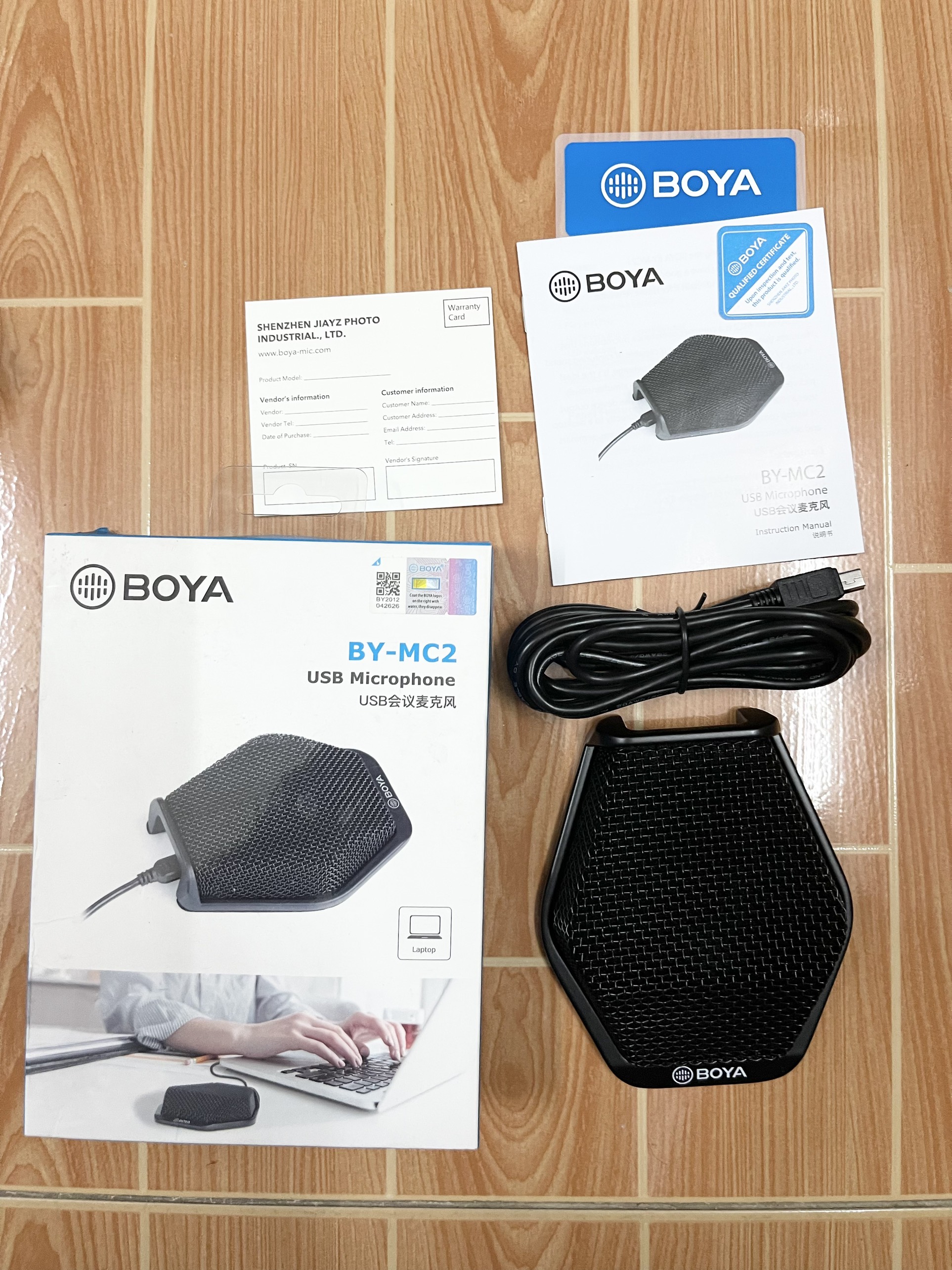 Micro USB hội nghị Boya BY-MC2