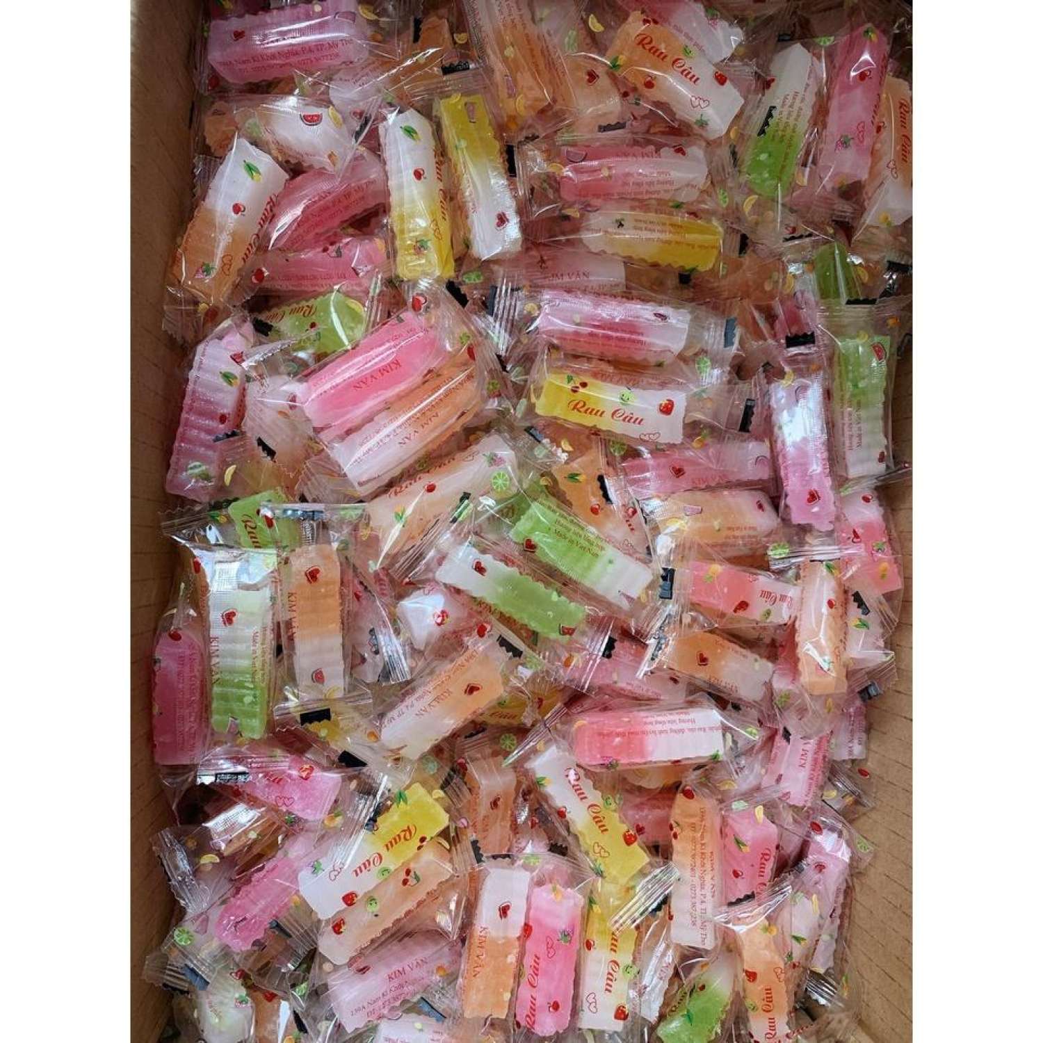 Mứt Rau Câu Dẻo Trái Cây 500g