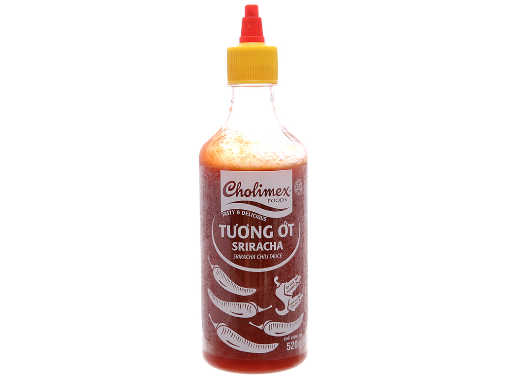 Tương ớt Sriracha Cholimex chai 520g (combo 2)