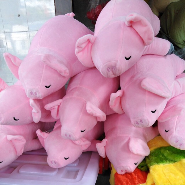 Heo hồng nằm 55cm