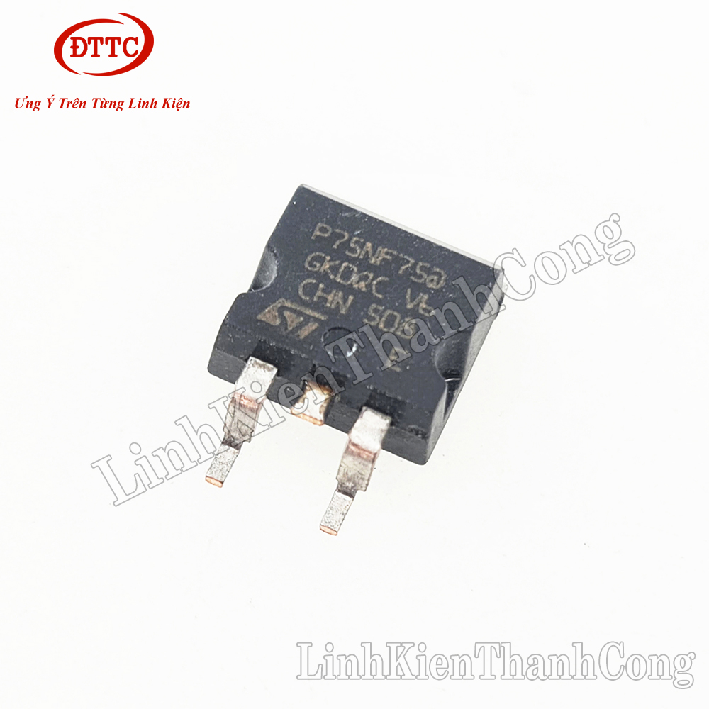 P75NF75 75NF75 MOSFET N-CH 75A 75V TO263 (Tháo Máy)