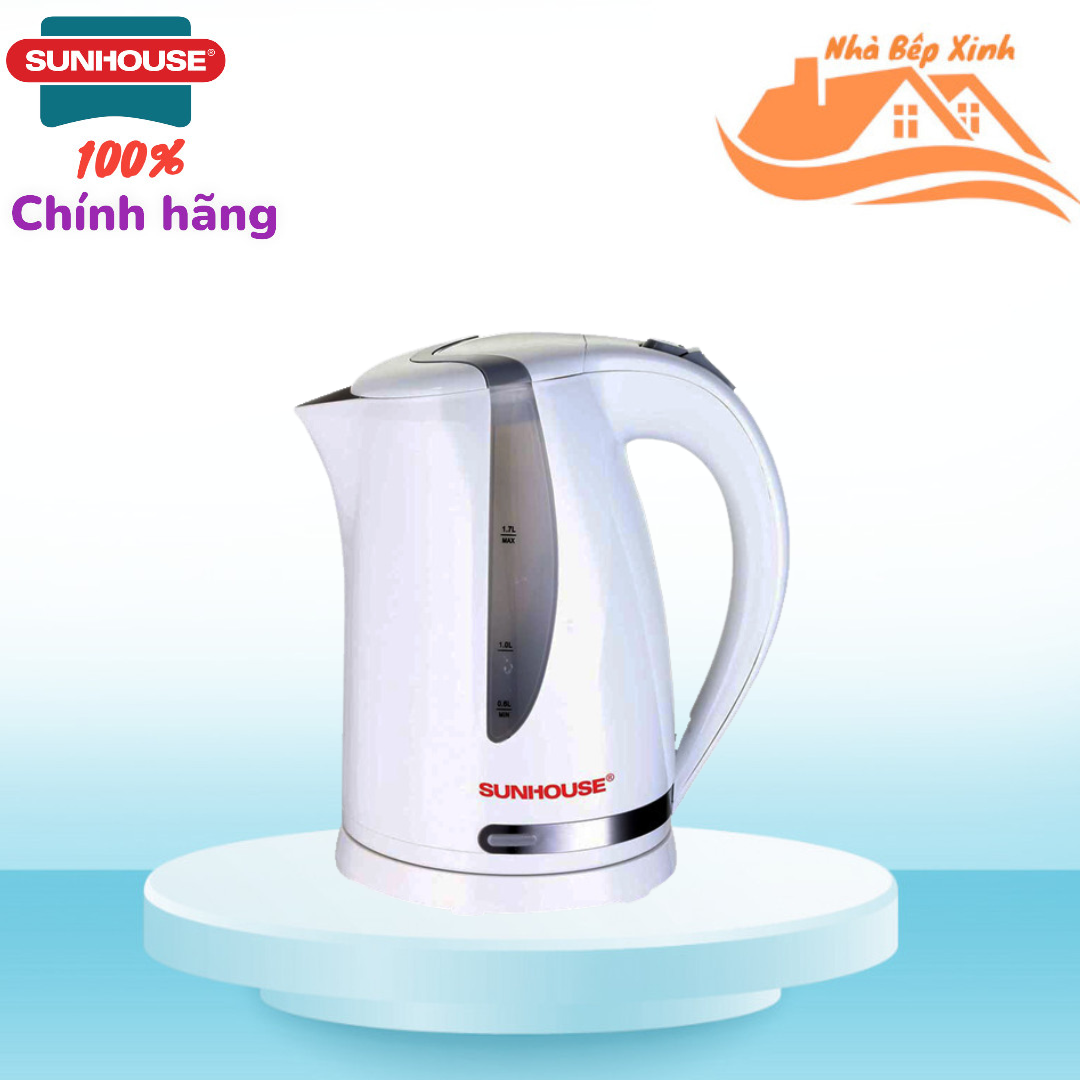 Ấm siêu tốc nhựa sunhouse shd1300 chính hãng 100%