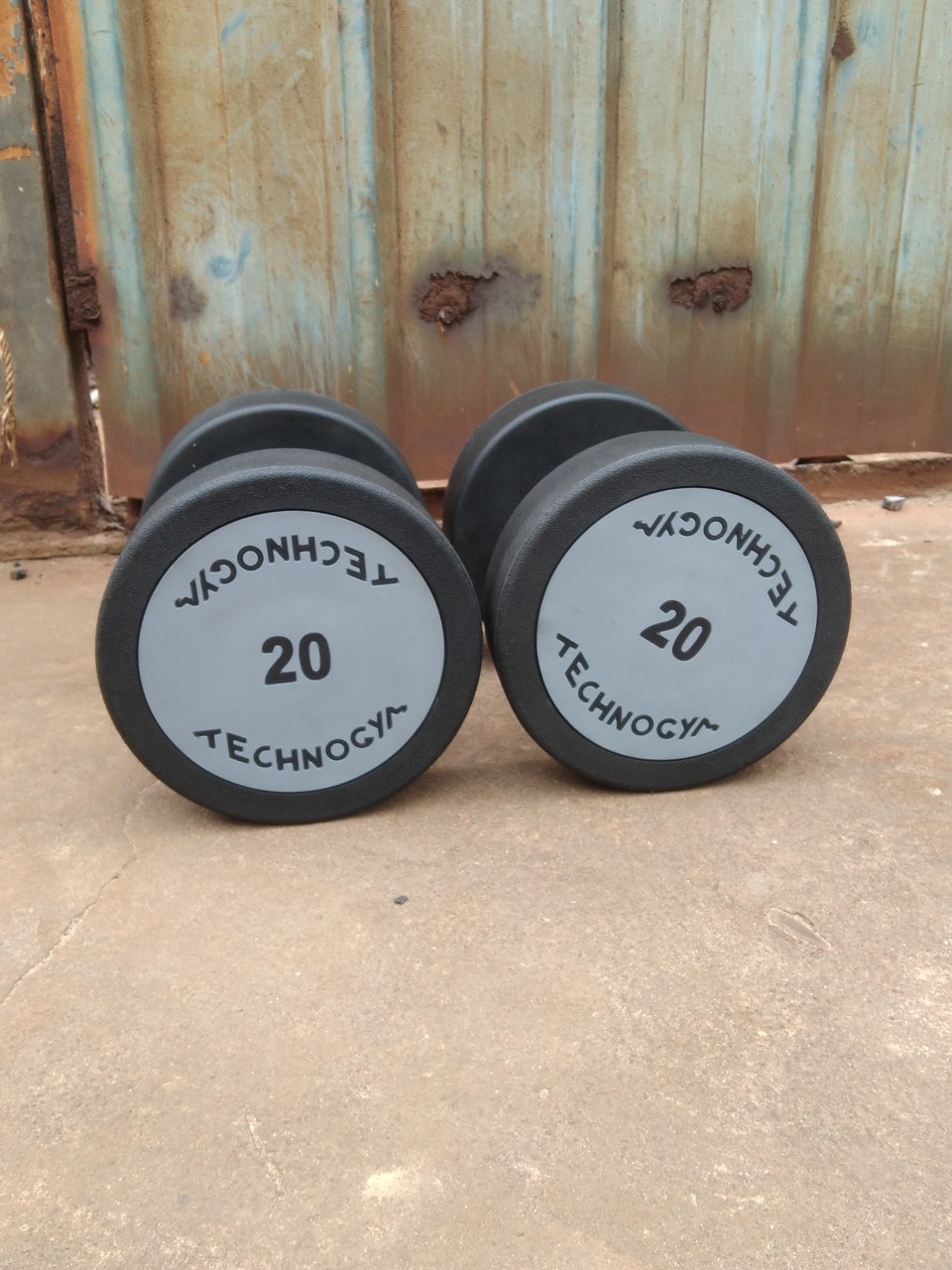 Tạ tay 20kg bọc cao su Technogym