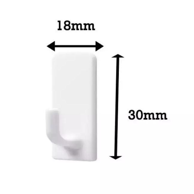 [HCM]Móc dán tường vuông 300gr vỉ 3 cái Command 3M 17502