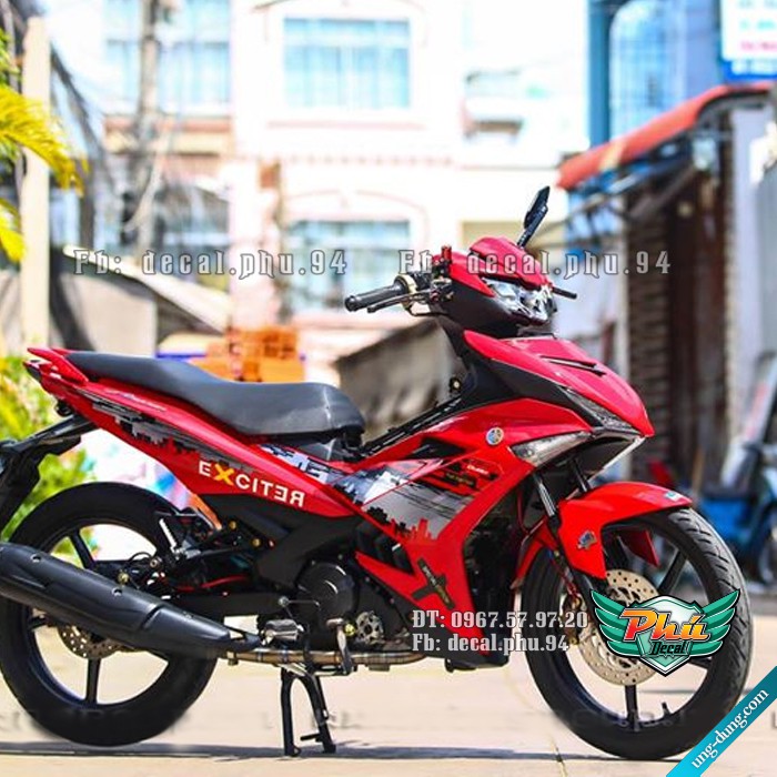 Tem rời Ex 150 Tem rời 2020 City Đỏ (P)|Mẫu mã đa dạng|Chi tiết sắc nét|Nhận làm Tem rời theo Yêu Cầu