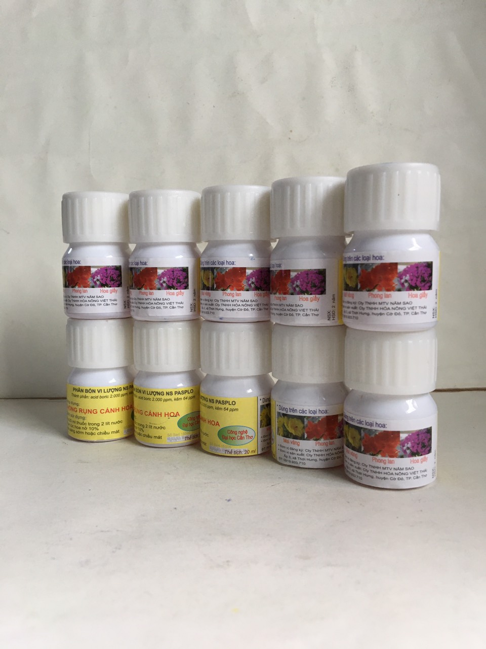 CHẤT CHỐNG RỤNG CÁNH HOA ĐẠI HỌC CẦN THƠ
