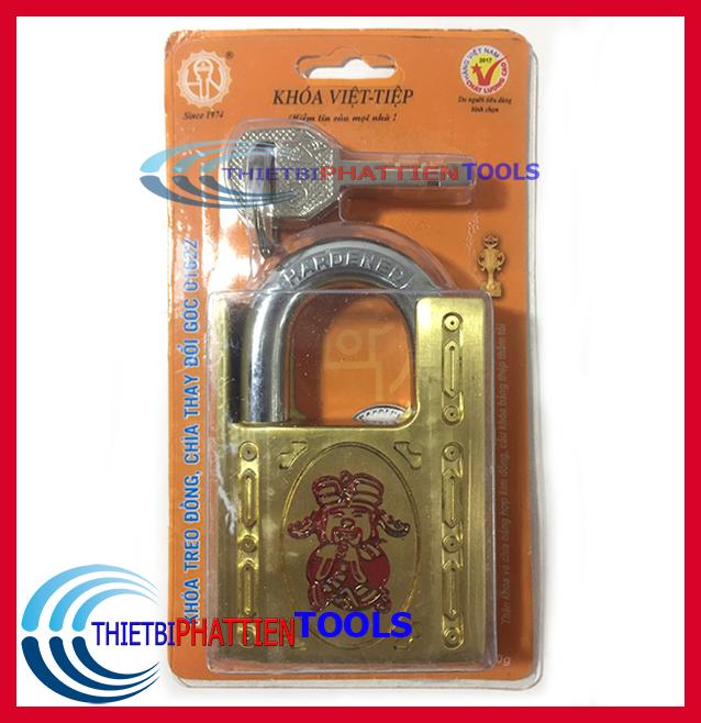 Ổ Khóa Cửa VIỆT TIỆP Thần Tài Chống Cắt 95x60mm 01622 Chính Hãng