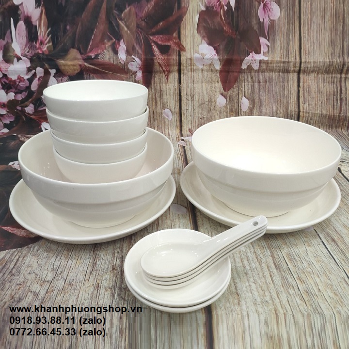 [HCM]chén sứ tô sứ dĩa sứ - chén sứ tô sứ dĩa sứ