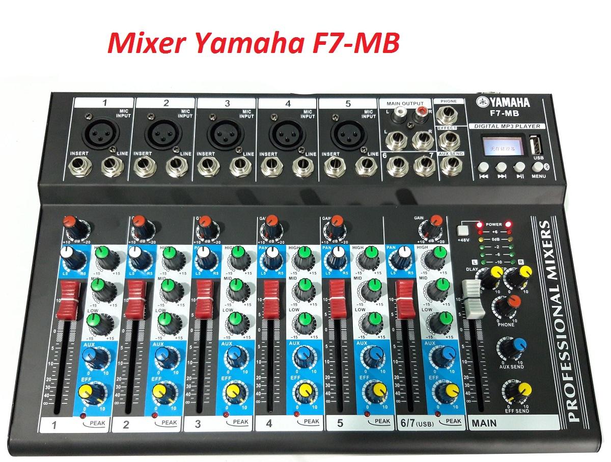 Mua ngay Mixer YAMAHA F7-MB có bluetooth