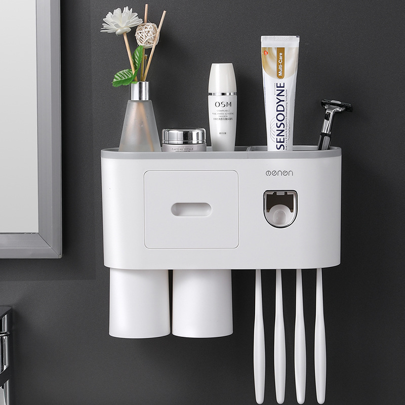 BÁO GIÁ Giá Đựng Bàn Chải Đánh Răng | Shopee Lazada Sendo Tiki mới nhất 14 Giá Đựng Bàn Chải Đánh Răng Gắn Tường Đa Năng Bộ Nhả Kem Đánh Răng Tự Động, Kệ Để Đồ Phòng Tắm Cao Cấp