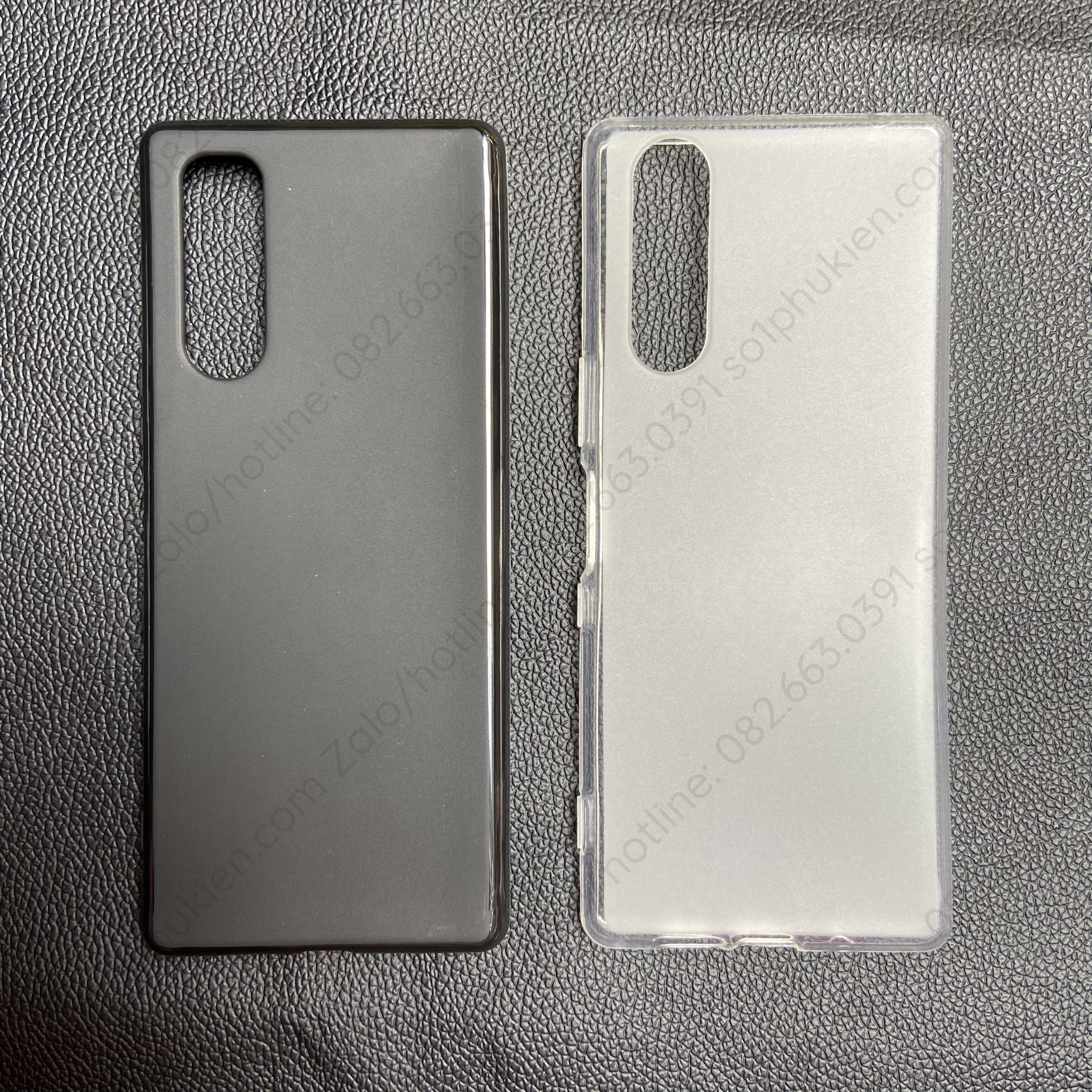 Ốp lưng Sony Xperia 5 /Xperia 5 II loại chống sốc, loại dẻo đen và loại dẻo trắng nhám cao cấp bền đẹp