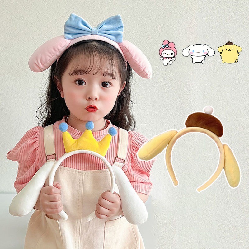 Bờm cài tóc hoạt hình sanrio. dễ thương cho bé