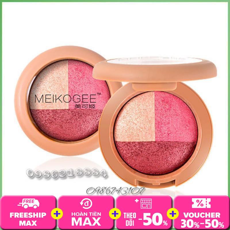 Phấn mắt 3 ô màu MEIKOGEE