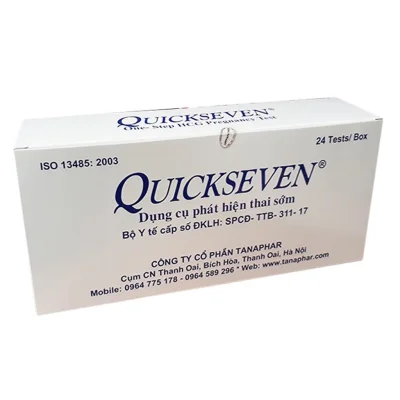 Bộ 24 que thử thái Quickseven