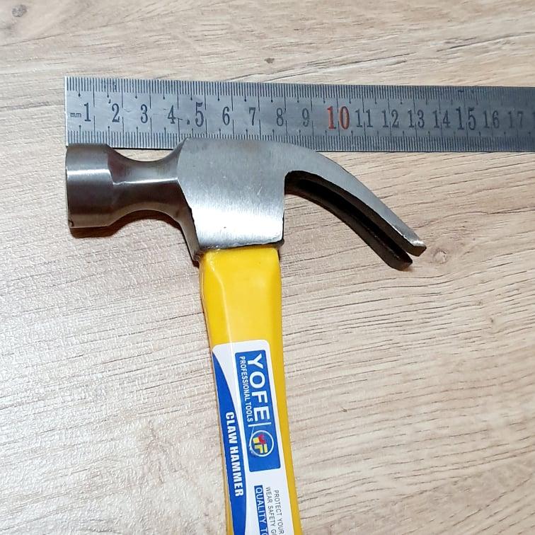 [HCM]Búa Nhổ Đinh Cán Bọc Nhựa 380g ( loai lớn dài 29,5cm)