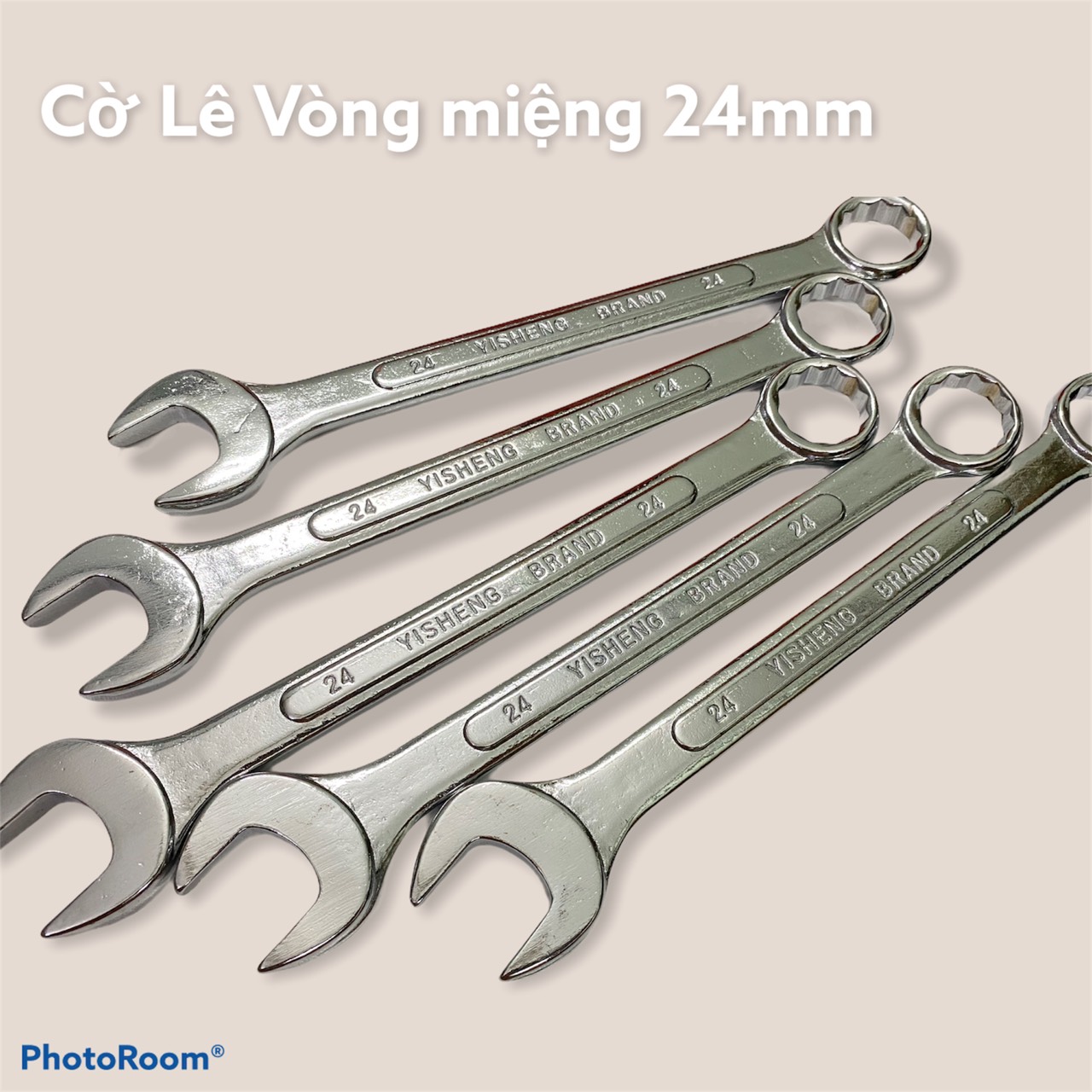 Cờ lê vòng miệng 24mm 2 đầu