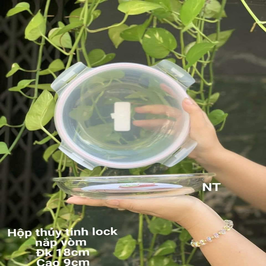 Hộp thủy tinh Lock and Lock- Dung tích 800ml