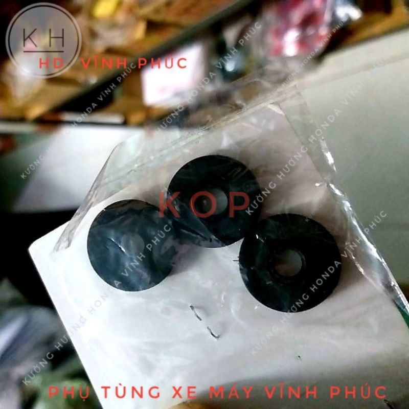 Long đền cao su đệm lắp dàn áo (giá 3 cái lỗ 6 ly) ( Giảm-15%)