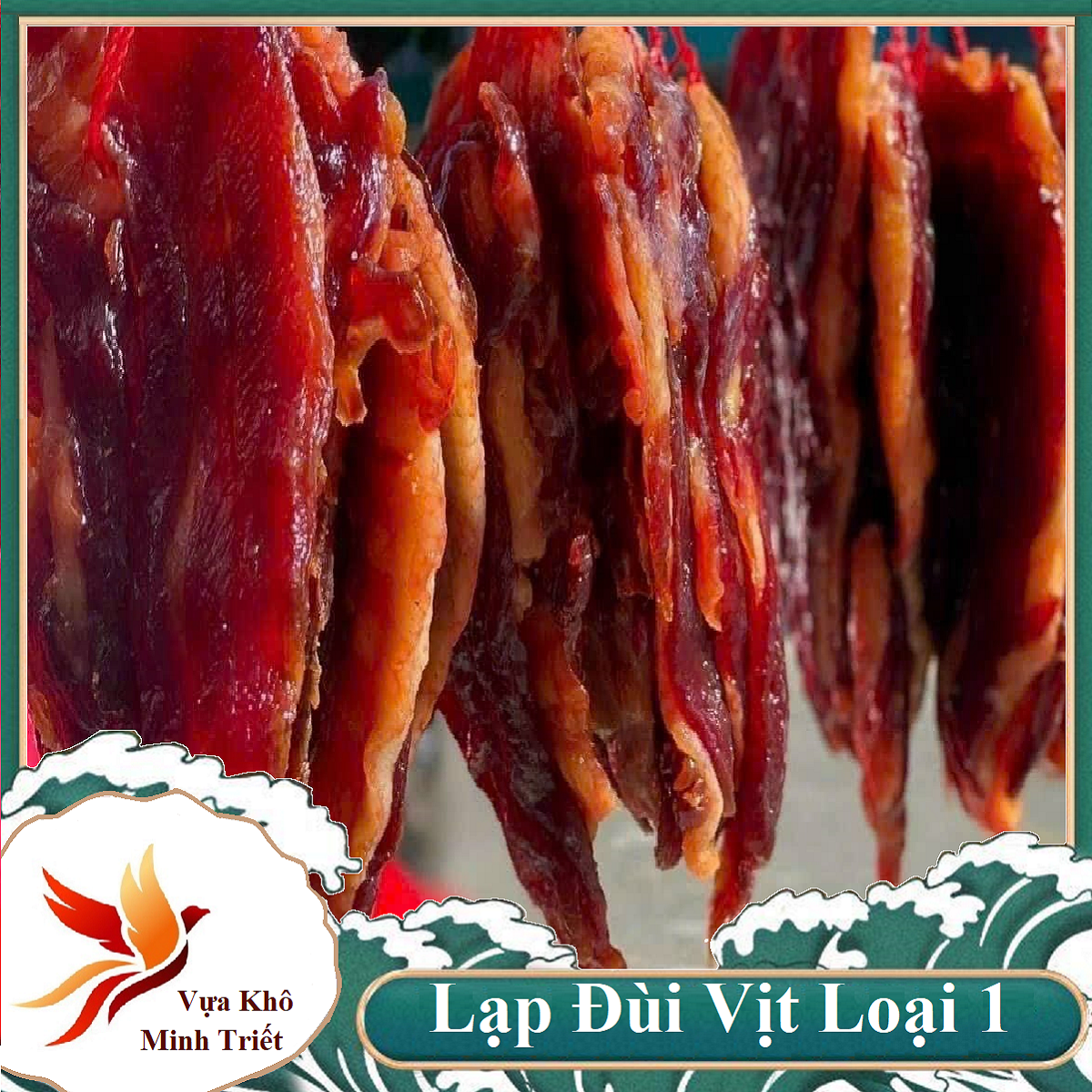 LẠP VỊT LOẠI 1 ĐẶC SẢN MINH TRIẾT 250GR- Vựa khô Minh Triết