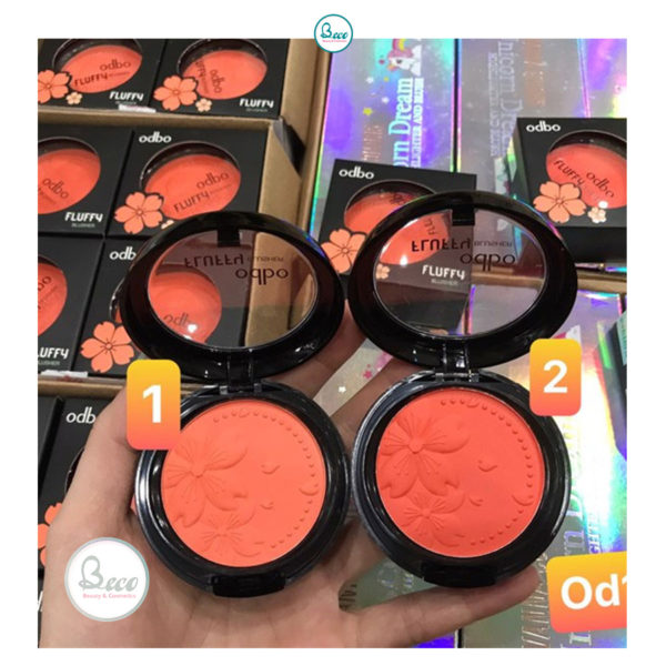 Phấn Má Hồng Odbo Fluffy Blusher Od153 [BECO-BC1374]
