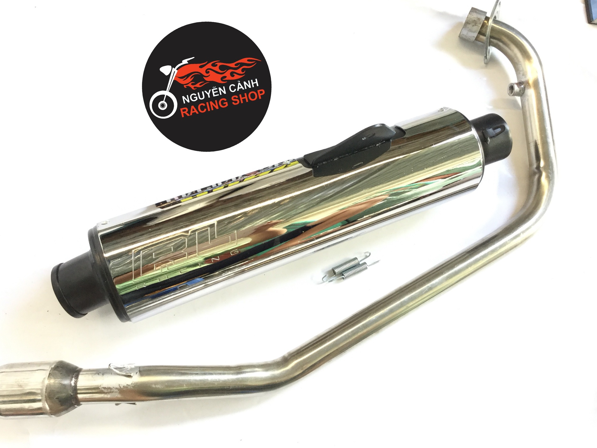 Pô CBR Winner cổ pô inox,uy tín,chất lương