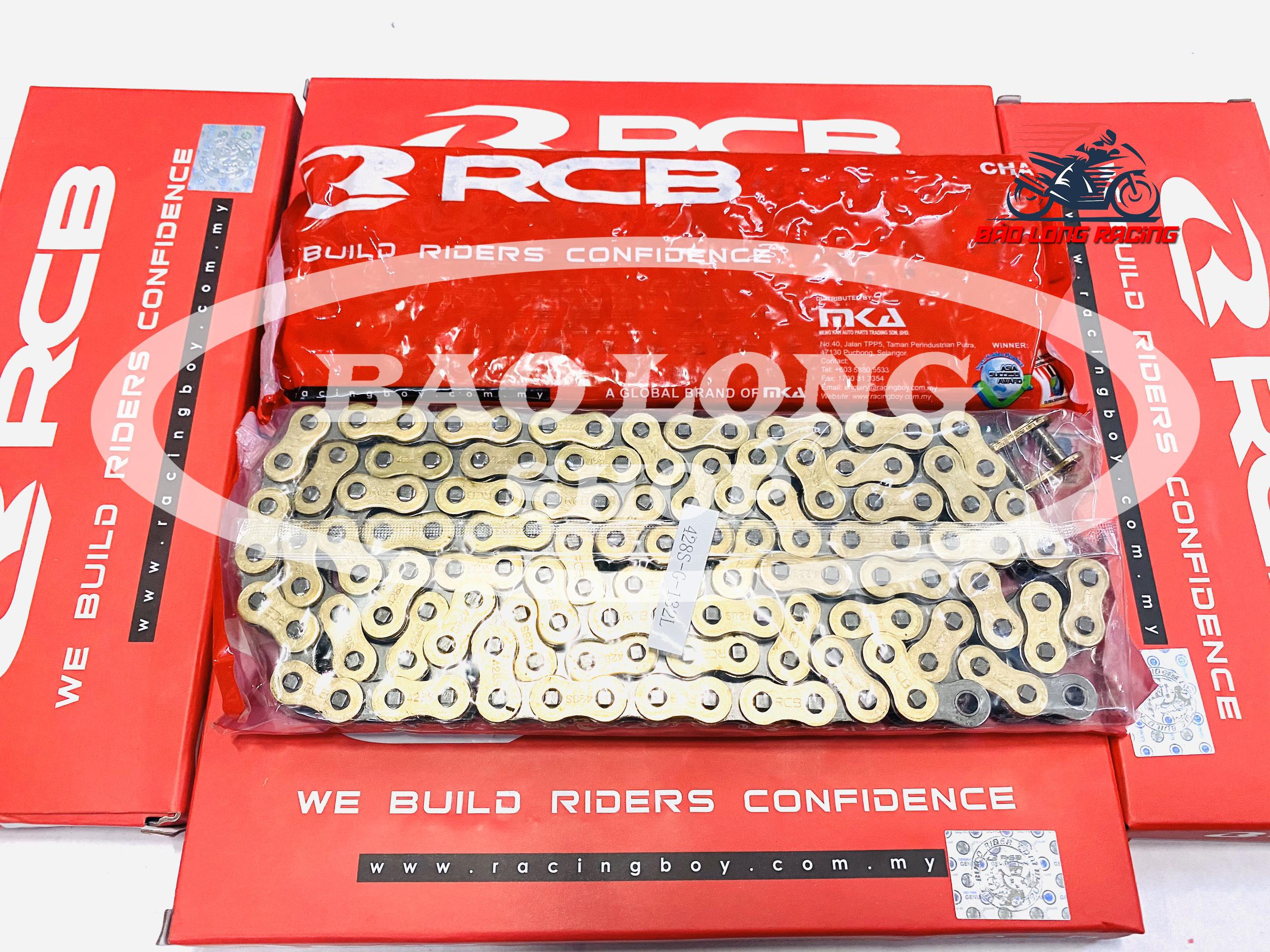 Sên Vàng RCB 428s -132L 9li gắn exciter,winner,Dream,Sirius,Wave....