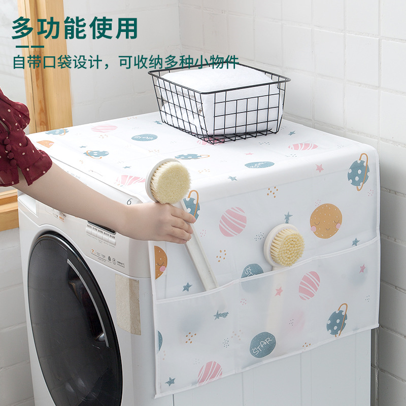 Khăn Phủ Tủ Lạnh Chống Thấm, Chống Bụi Dày Dặn Mẫu Mới
