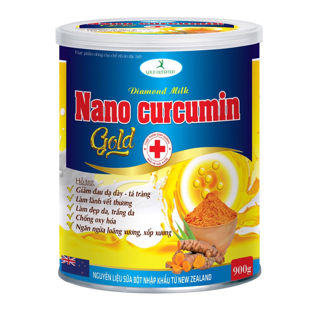 400g sữa nghệ nano curcumin golod