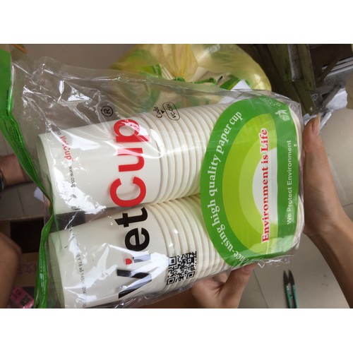 White Paper Cups 50 Pieces 180ml 6oz Disposable Paper Cups