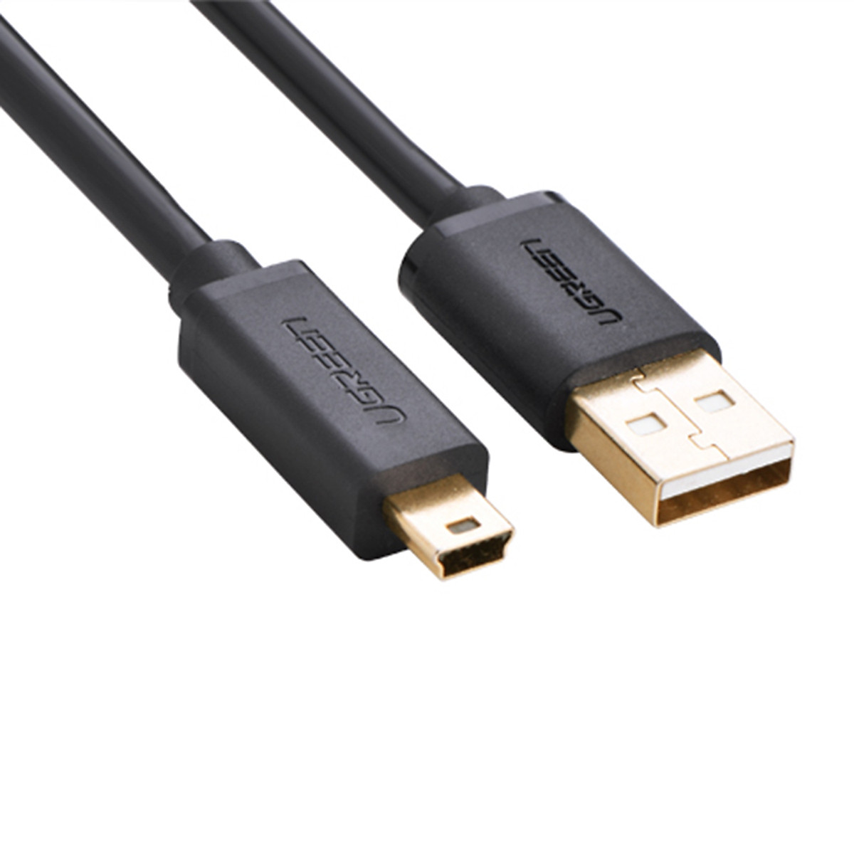 Cáp Mini USB to USB 2.0 Ugreen 10386 mạ vàng dài 3mét