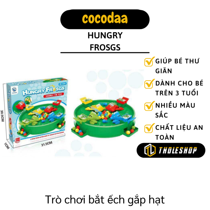 Ếch ăn bi - Trò chơi ếch gắp hạt tương - Bộ đồ chơi gắp ếch cho trẻ em - Trò chơi ếch ăn kẹo giúp bé thư giãn