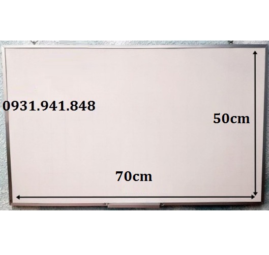 Bảng mica trắng viết bút lông kích thước 50 x 70cm tặng kèm bút nhật