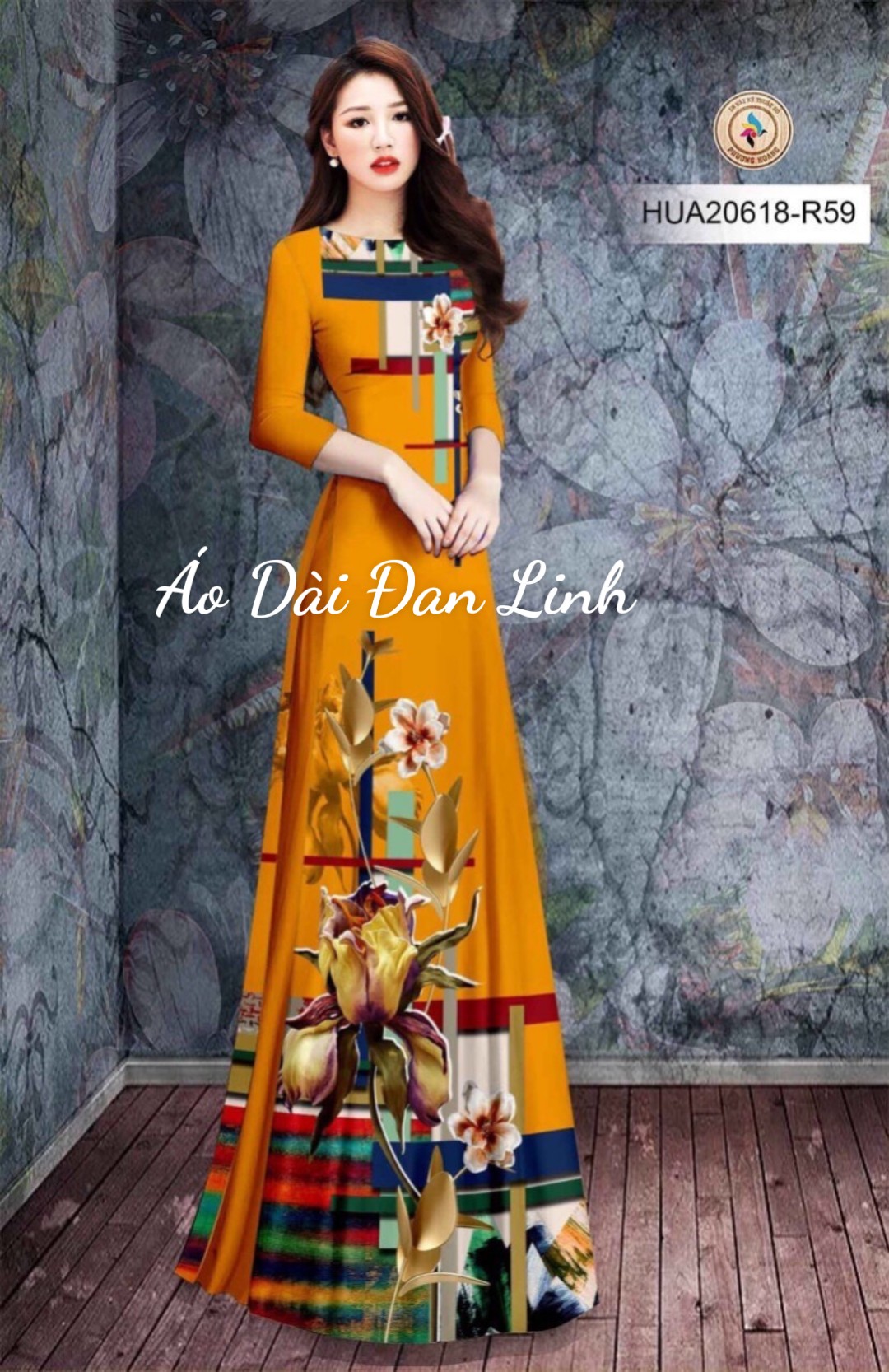 Đủ màu áo dài trung niên áo dài mẹ rẻ và đẹp – Áo Dài Đan Linh