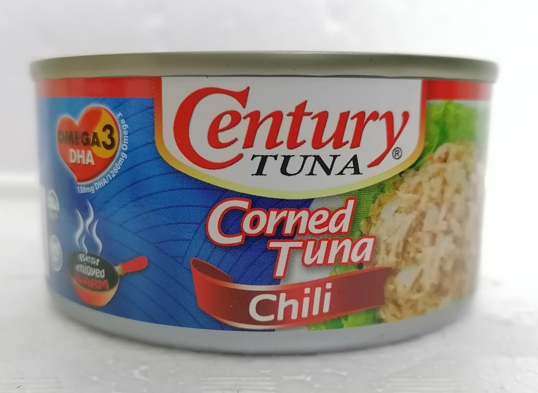 [Hộp 180g - CHILI] CÁ NGỪ XỐT GIA VỊ CAY [Philippines] CENTURY Corned Tuna Chili (halal)