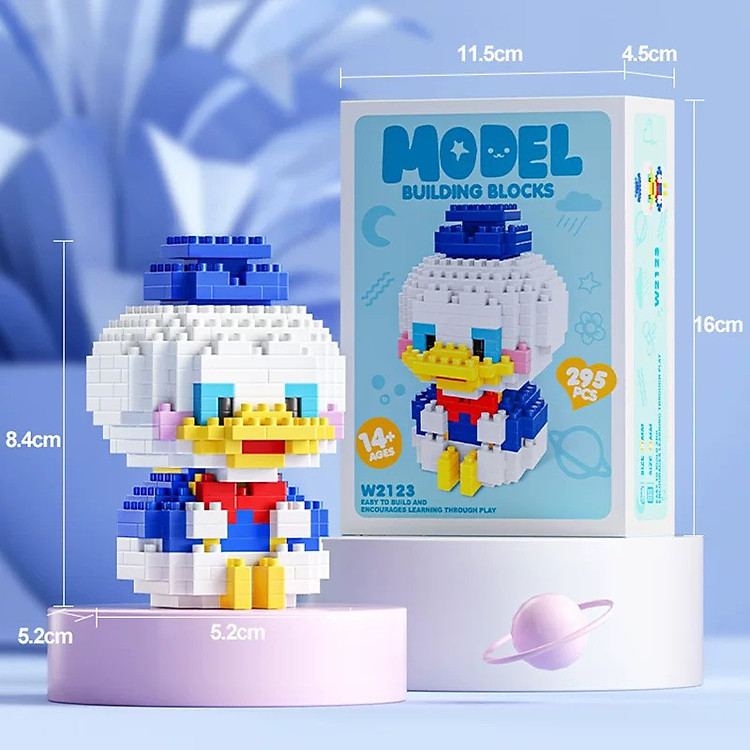 Đồ chơi xếp hình lắp ráp mô hình 3D mẫu Model