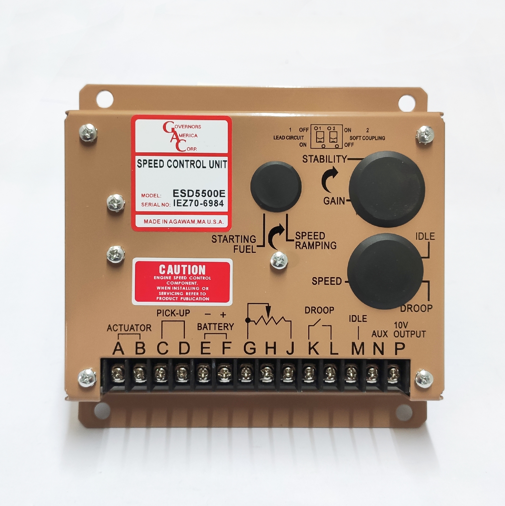 Bộ điều tốc GAC ESD5500E dùng cho máy phát điện - esd5500