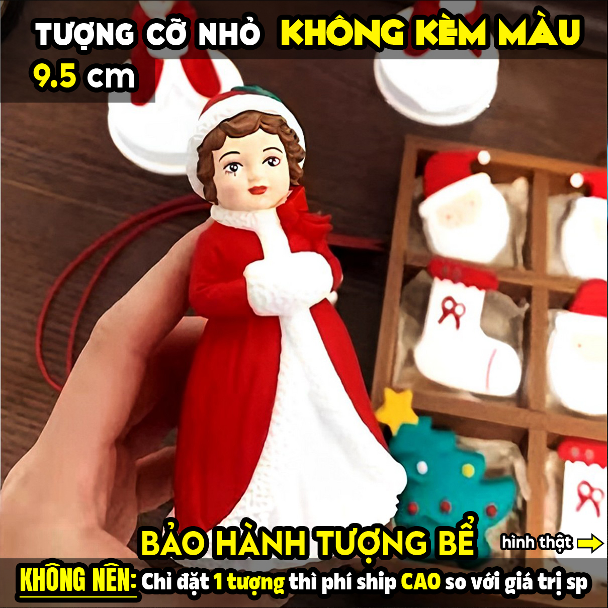 Coloring book model, girl winter, L size, gypsum statue (without color) coloring painting kid toy