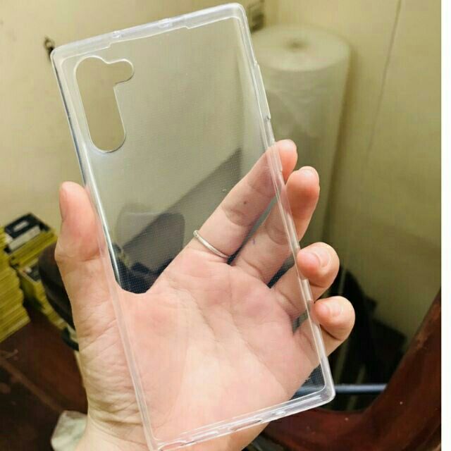 Ốp Lưng Dẻo SS Galaxy Note 10 Silicon Trong Suốt