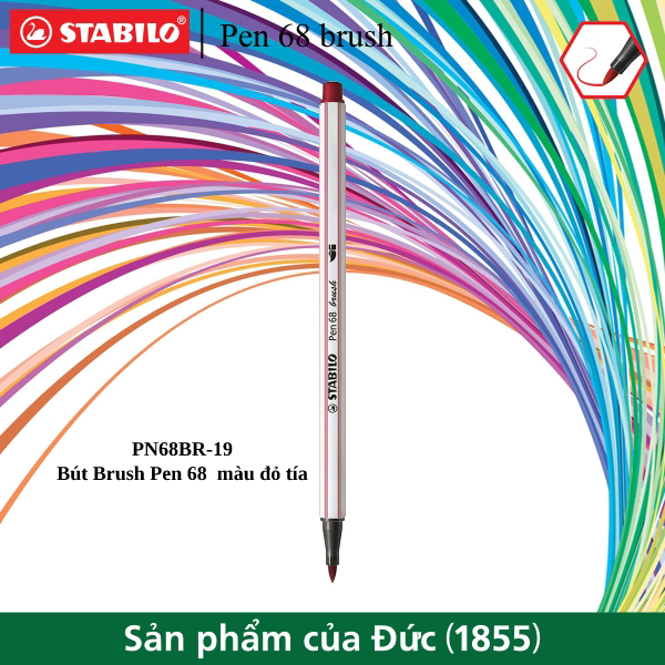 Bút lông màu STABILO Pen 68 brush PN68BR