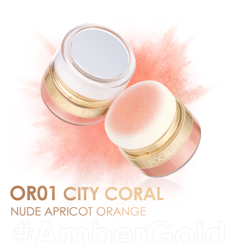 (HSD: 12/2025) FOCALLURE Phấn Đa Năng Phấn phủ Và Má Hồng Kiểm Soát Dầu 6g
