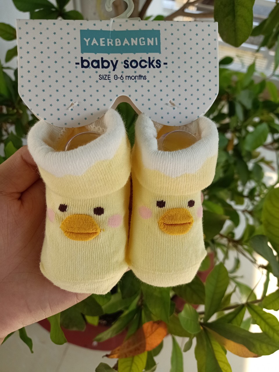 [HCM]3 đôi Vớ/ tất Vịt cho bé từ 0-6 tháng
