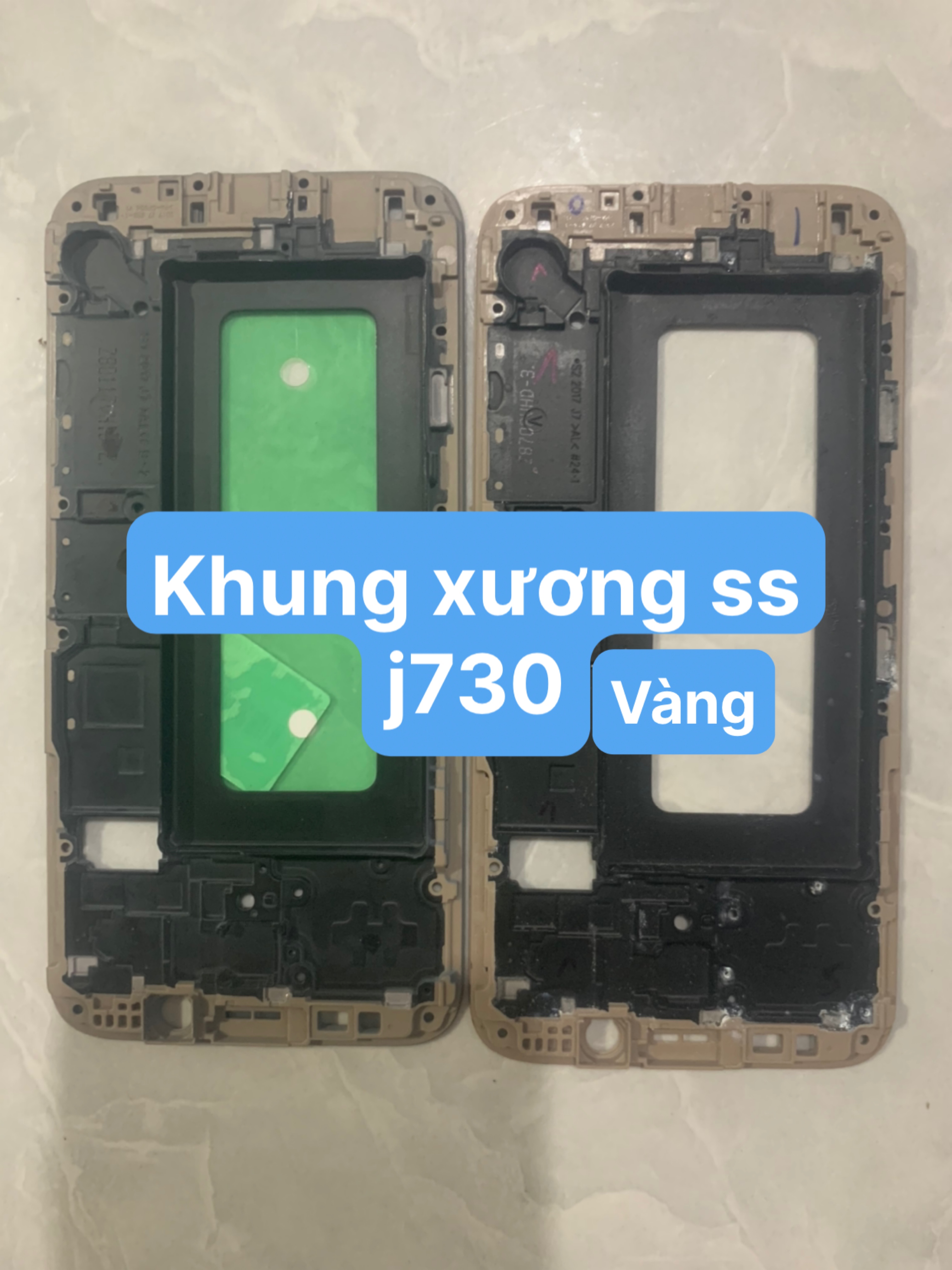 Bộ vỏ sam sung j730 / j7 pro / khung xương j730