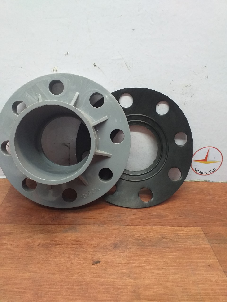 Bích nhựa PVC , mặt bích 76 ( kèm ron ) nhựa Đồng Nai (Flange)- MB76 (